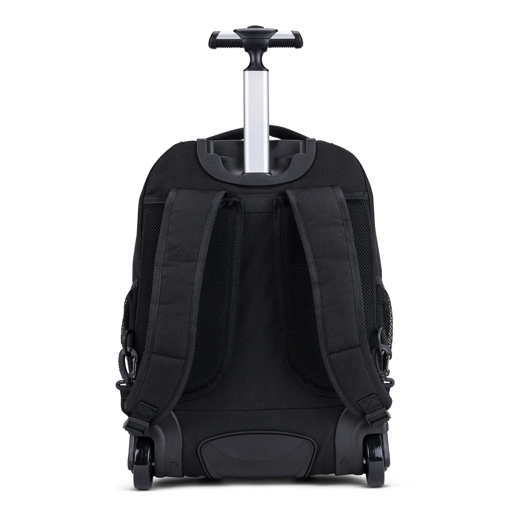 Savvy Black EasyRide Trolley Backpack – Lightweight Convertible School Bag with Wheels (Ages 8-13)