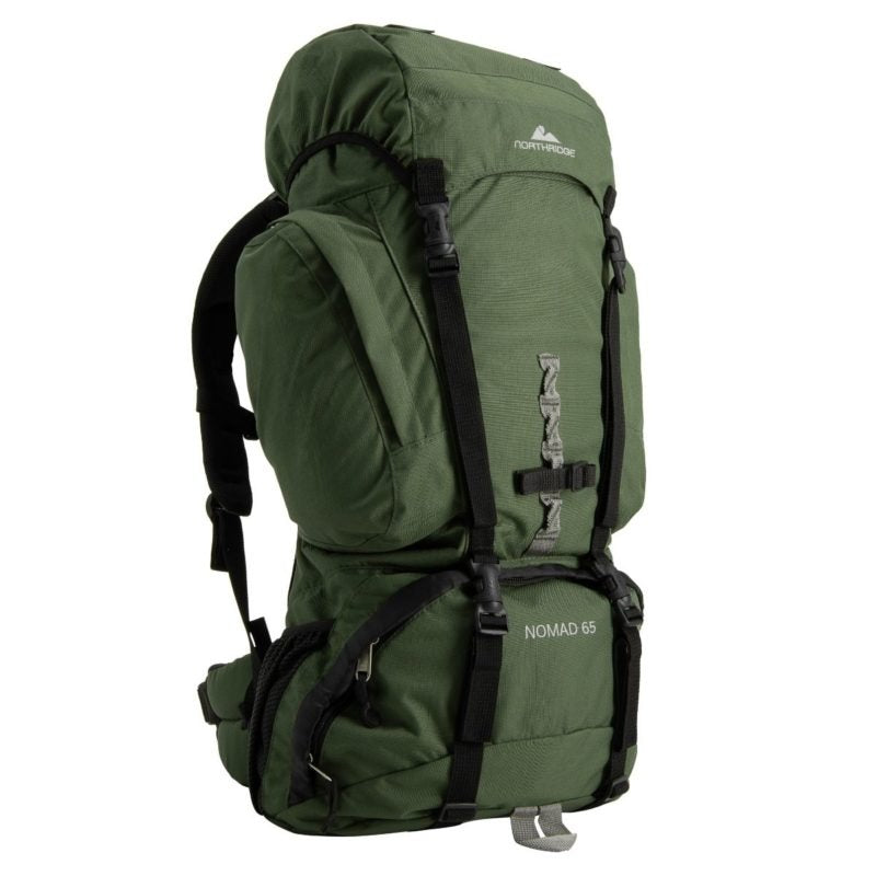 Nomad 65 Olive Hiking Backpack – North Ridge