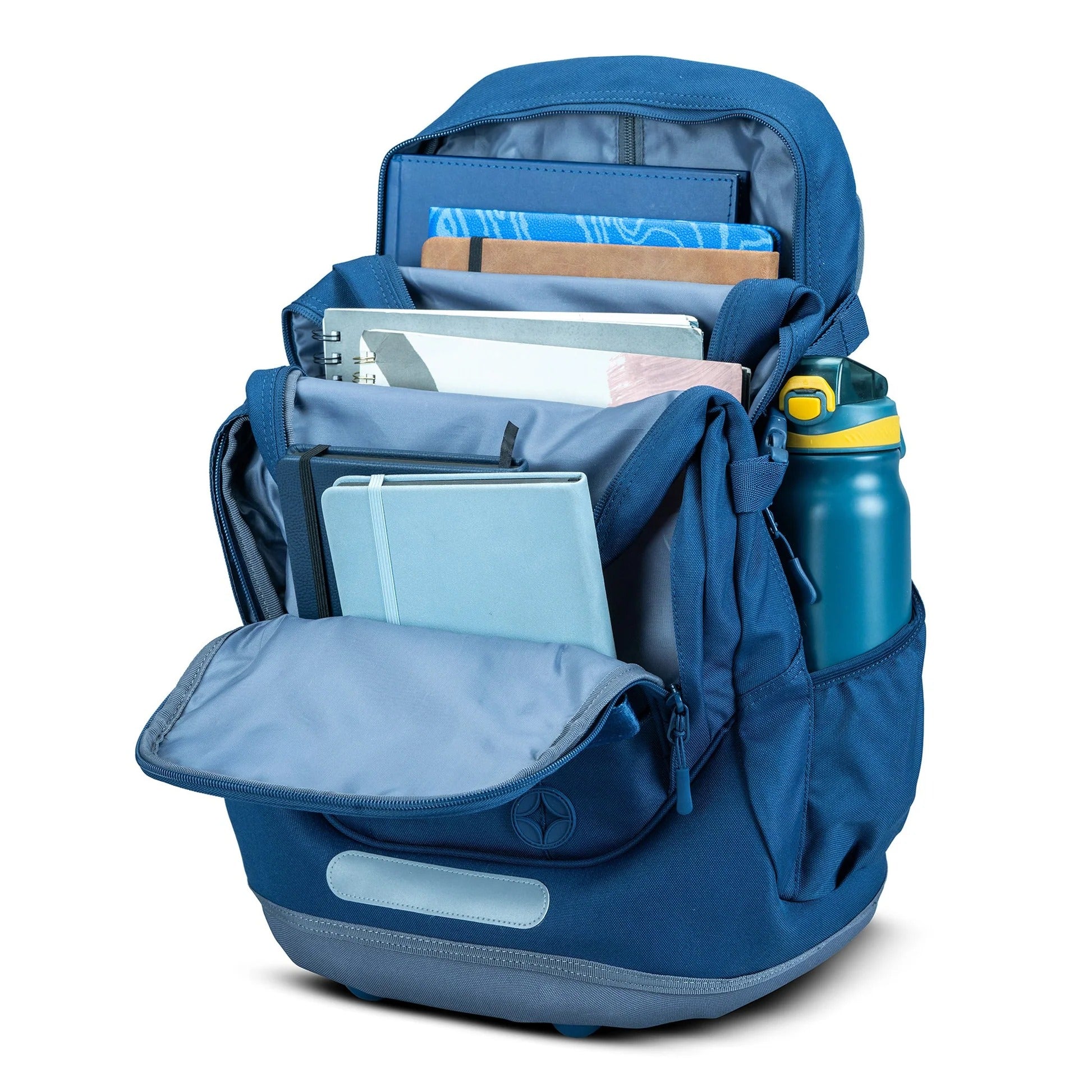 Savvy Navy Explorer Backpack – Durable Everyday School Bag with Laptop Compartment (Ages 13 plus)