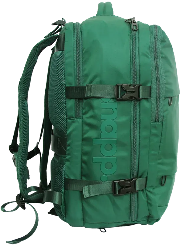 SNAPP Pro Travel Green Backpack – Laptop Backpack with Cooler Compartment