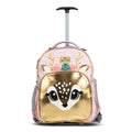 Kids Swanky Deer Trolley Backpack – Convertible School Bag (Ages 2–6)