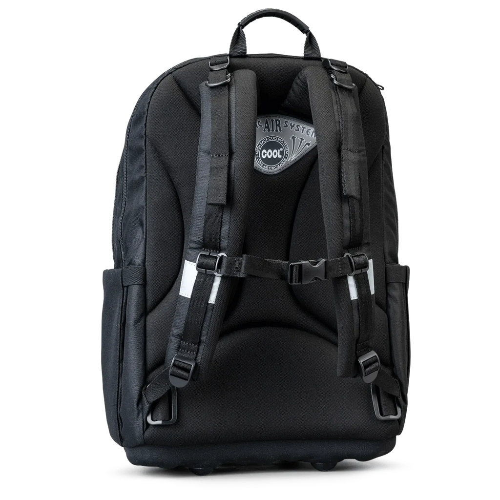 Totem Black Backpack – Durable Everyday School Bag with Laptop Compartment (Ages 13 plus)