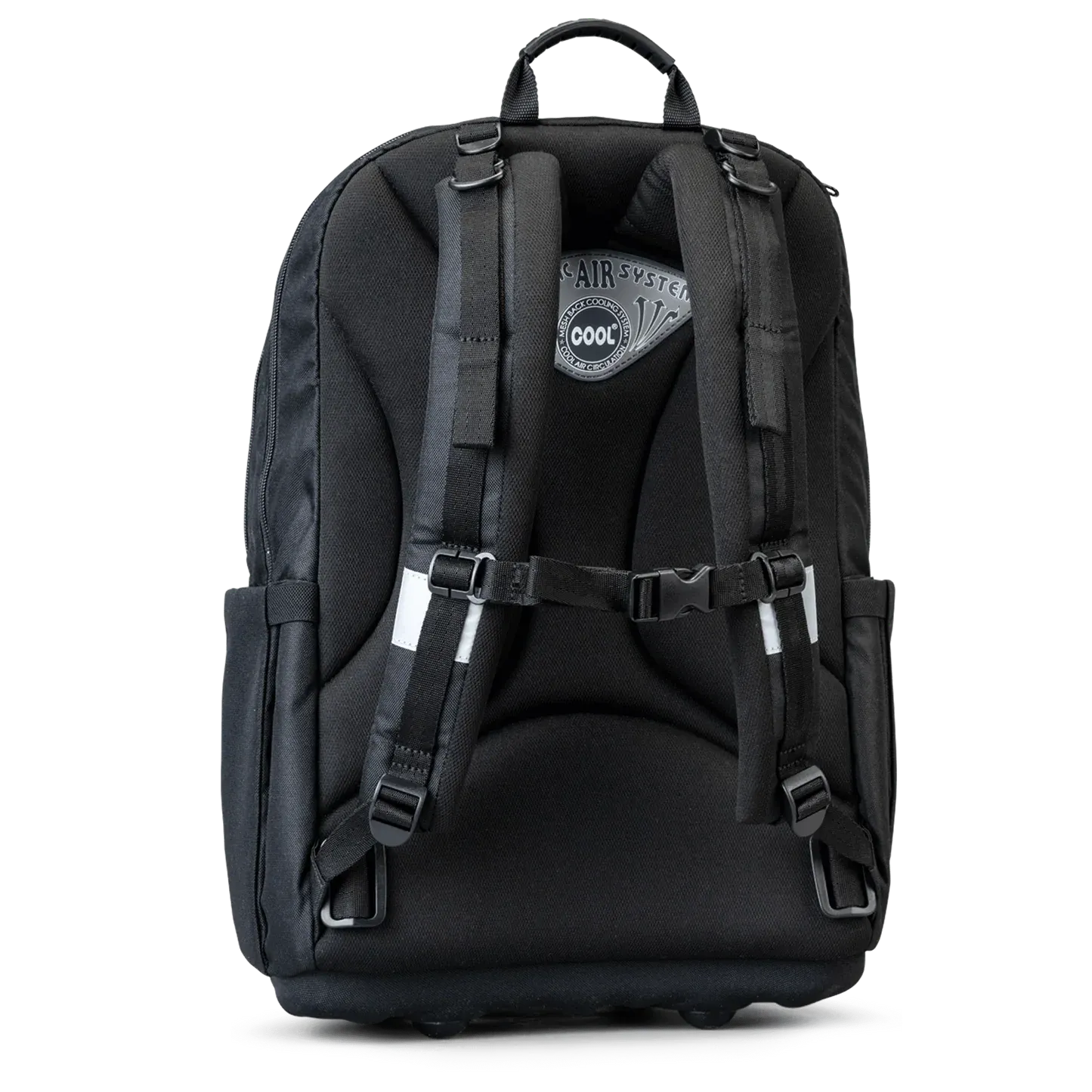 Totem Black Backpack – Durable Everyday School Bag with Laptop Compartment (Ages 13 plus)