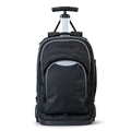 Totem Black Trolley Backpack – Convertible School Bag with Wheels (Ages 8 -13)