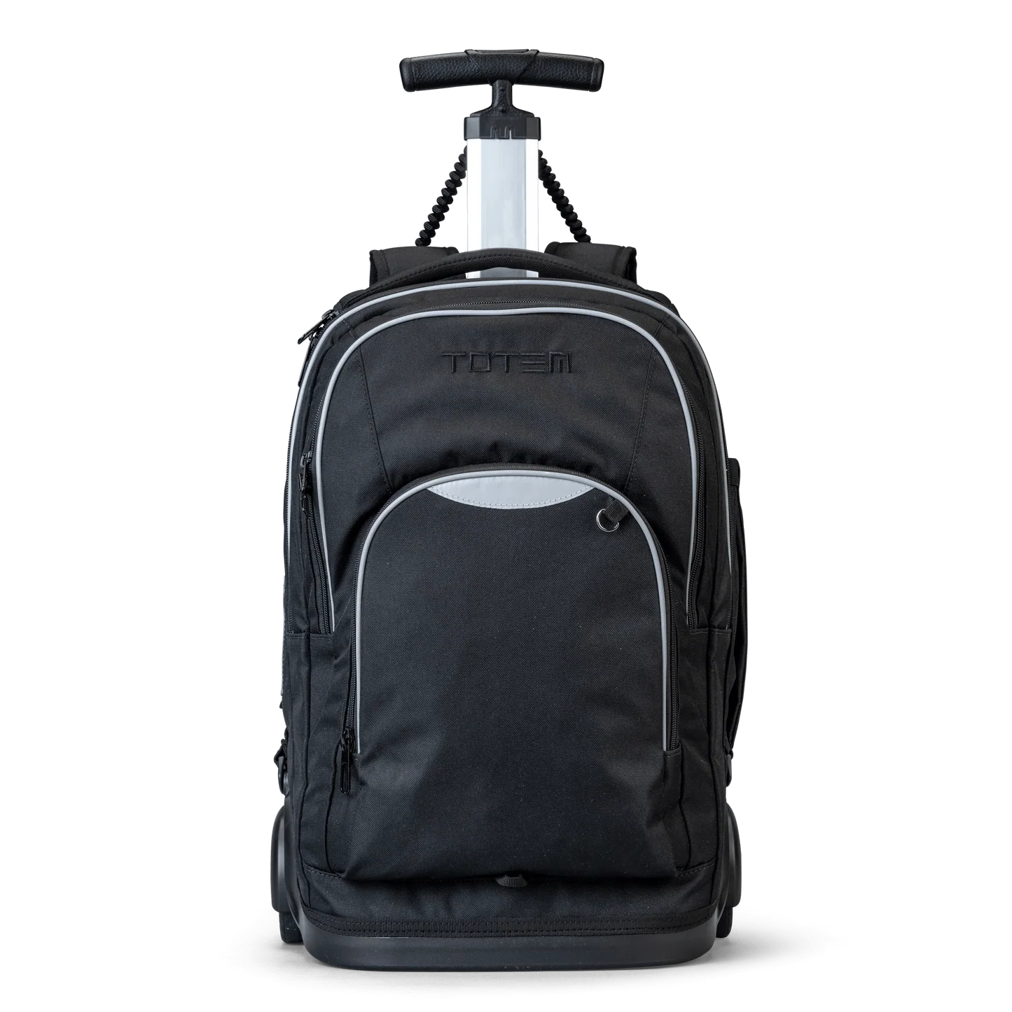 Totem Black Trolley Backpack – Convertible School Bag with Wheels (Ages 8 -13)