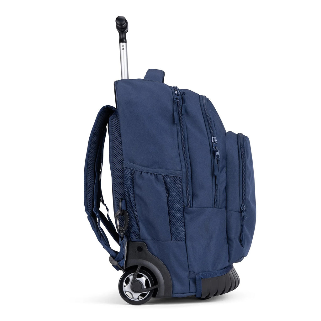 Savvy Navy EasyRide Trolley Backpack – Lightweight Convertible School Bag with Wheels (Ages 8-13)