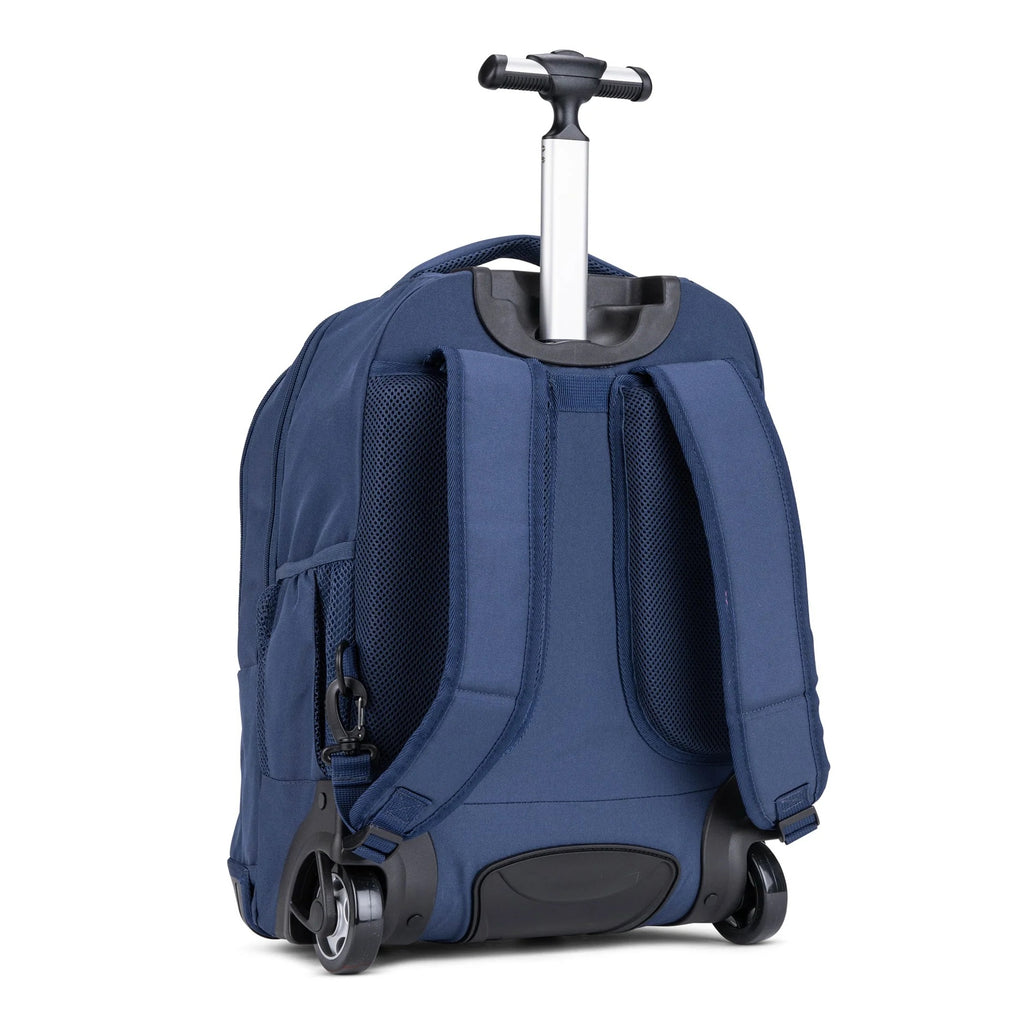 Savvy Navy EasyRide Trolley Backpack – Lightweight Convertible School Bag with Wheels (Ages 8-13)